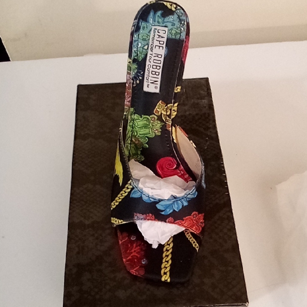 Cape Robbin Women's Vibrant Multicolor Heels